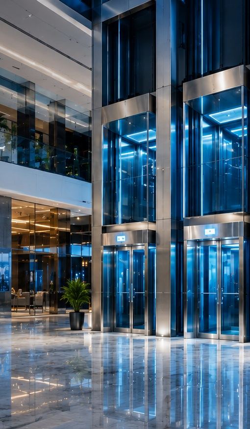 Premium elevator lobby