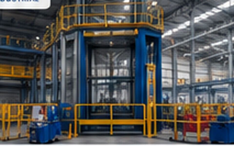 Industrial freight elevator project concept